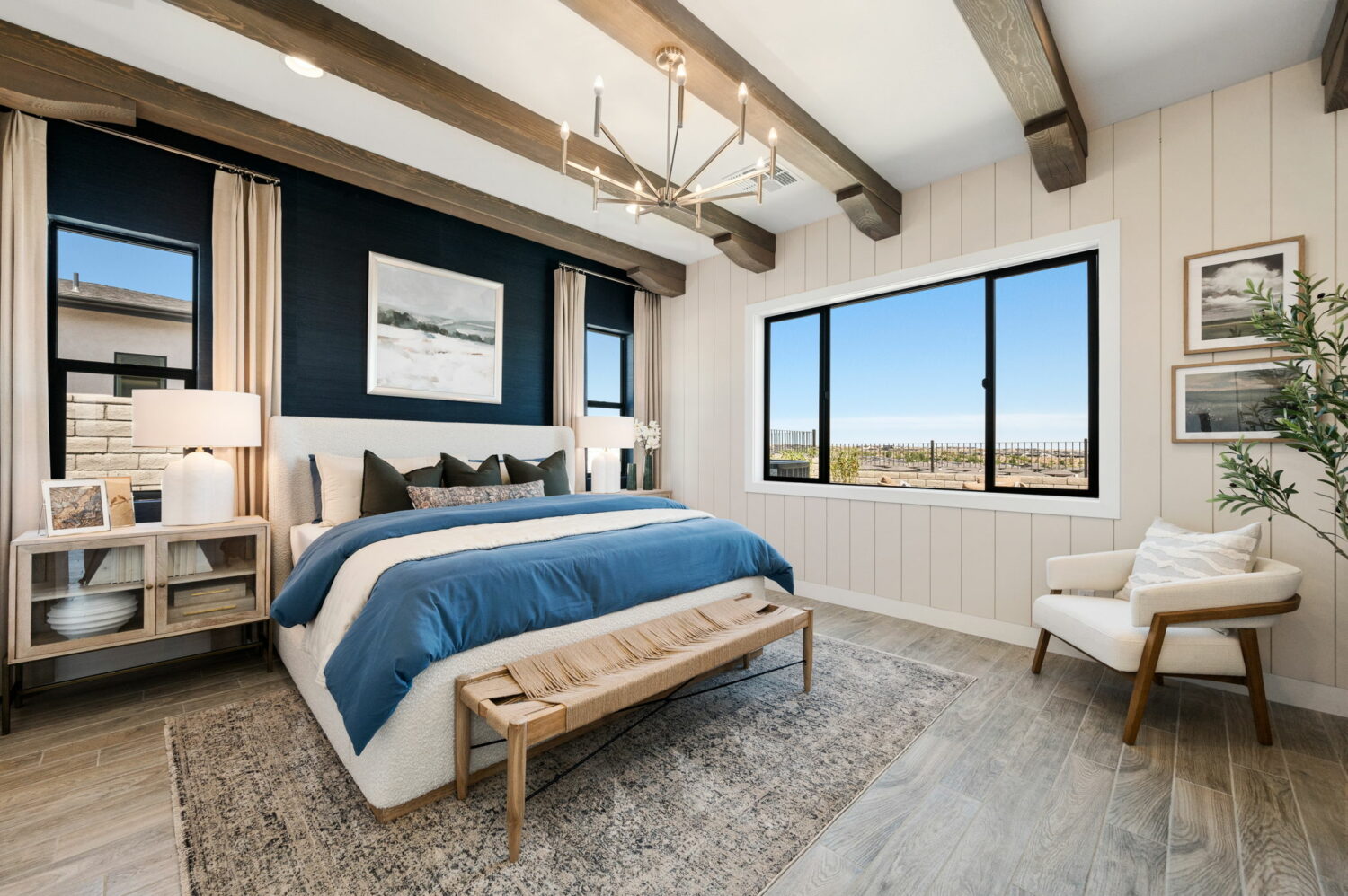 Primary Bedroom | Model Home | Plan 2529 by ECCO Homes at Jasper 8 in Prescott Valley, AZ