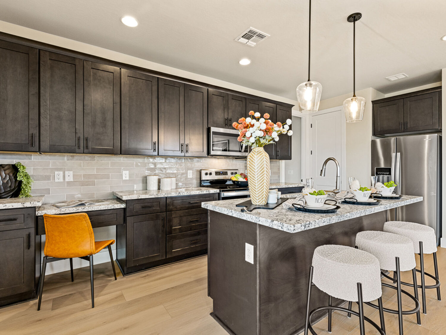 Kitchen | Plan 1307 at Jasper 7 in Prescott Valley, AZ by ECCO Homes
